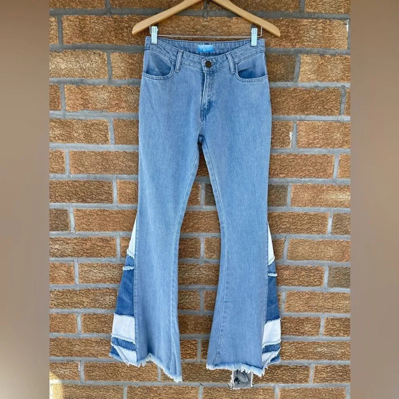 Show Me Your Mumu Woodstock Flare Jeans 26 - Picture 5 of 16
